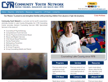 Tablet Screenshot of cyngrayslake.org
